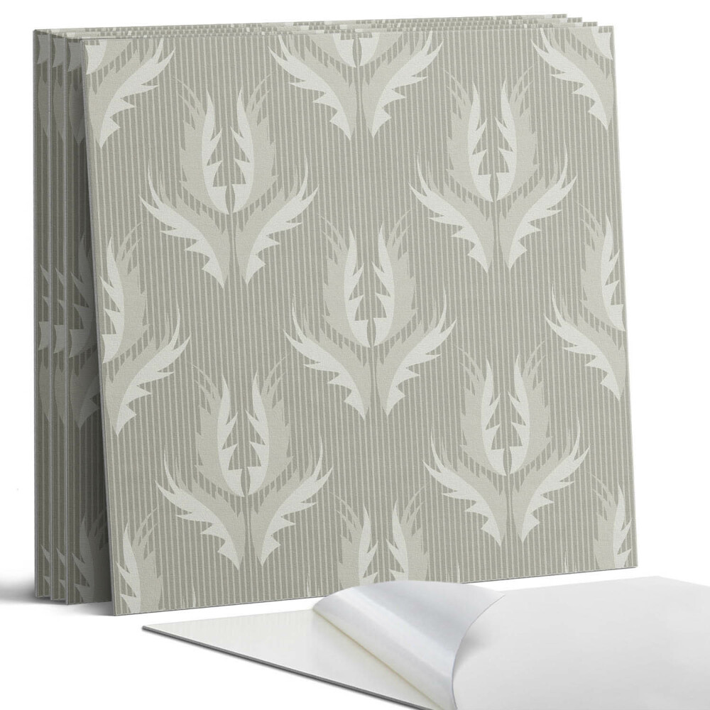 Dekorativní panel na zeď kvadratový Stylový rostlinný vzor