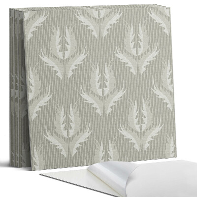 Dekorativní panel na zeď kvadratový Stylový rostlinný vzor