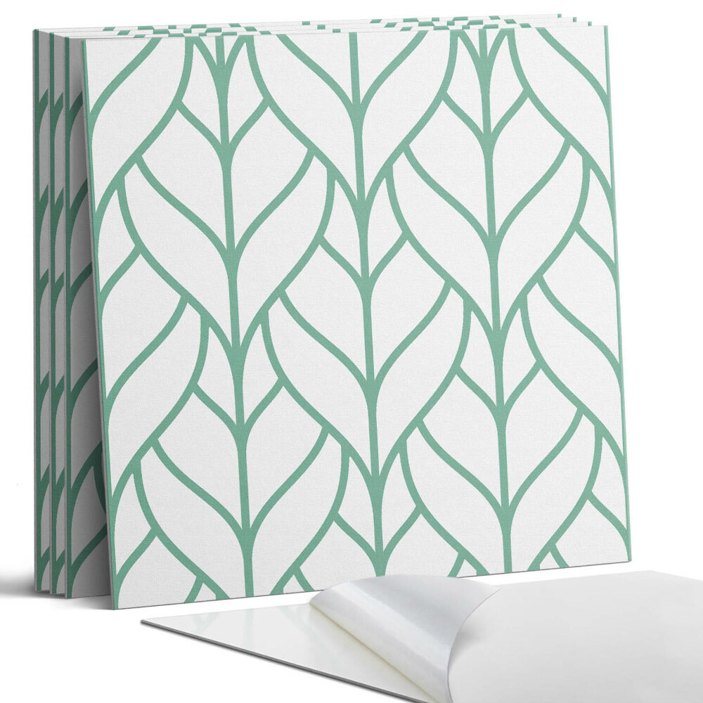 Nástěnný panel Listový vzor v symetrii