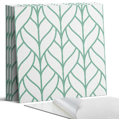 Nástěnný panel Listový vzor v symetrii