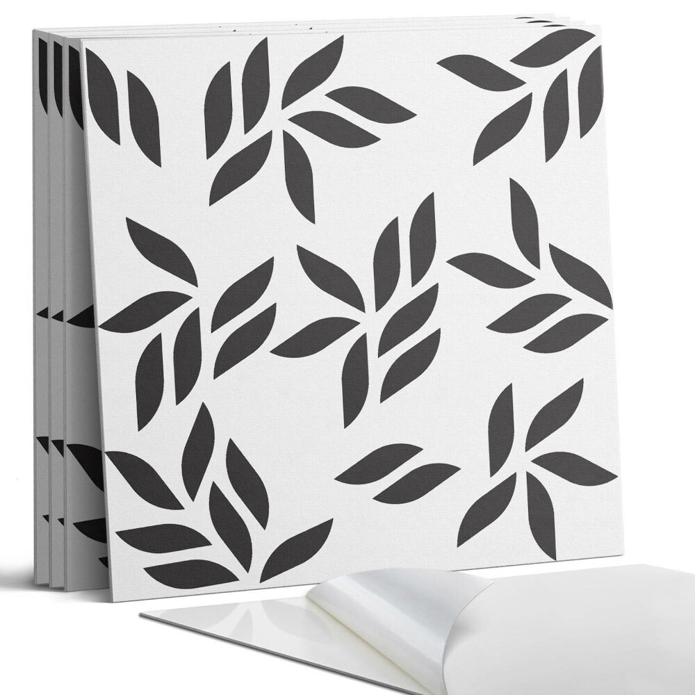 Pvc obkladový panel Listový vzor na pozadí