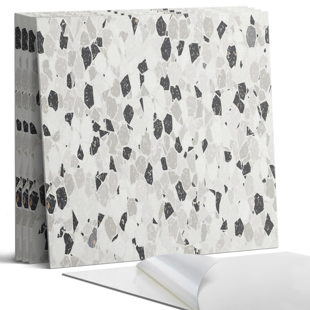 Nástěnný panel Terakotový vzor s kameny