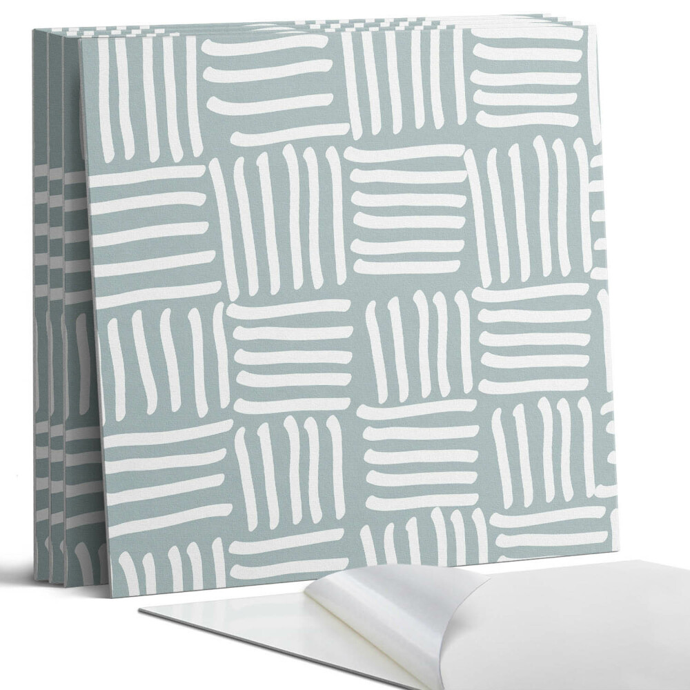 Dekorativní panel na zeď kvadratový Geometrický vzor čar