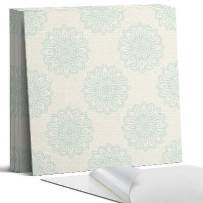 Pvc obkladový panel Květinový vzor v pozadí