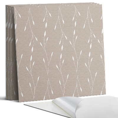 Pvc obkladový panel Jemný rostlinný vzor