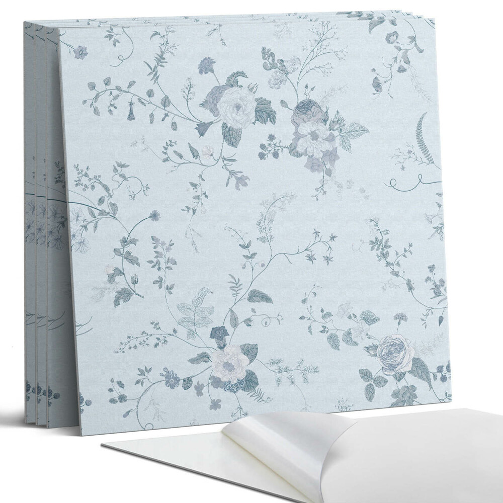 Nástěnný panel Květinový vzor na pozadí