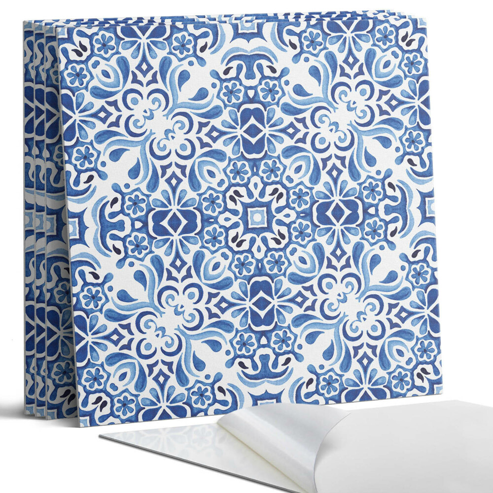 Dekorativní panel na zeď kvadratový Klasický květinový vzor