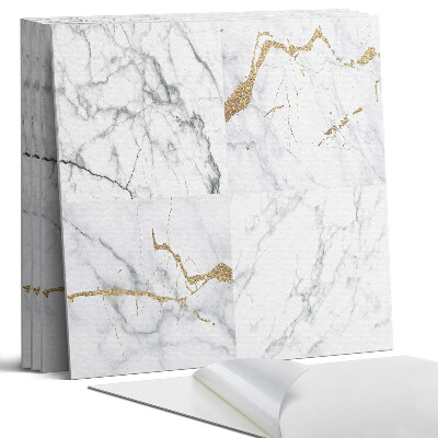 Dekorativní panel na zeď kvadratový Mramorové vzory s žilkami