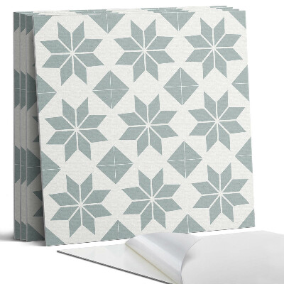 Nástěnný panel Geometrické květinové vzory