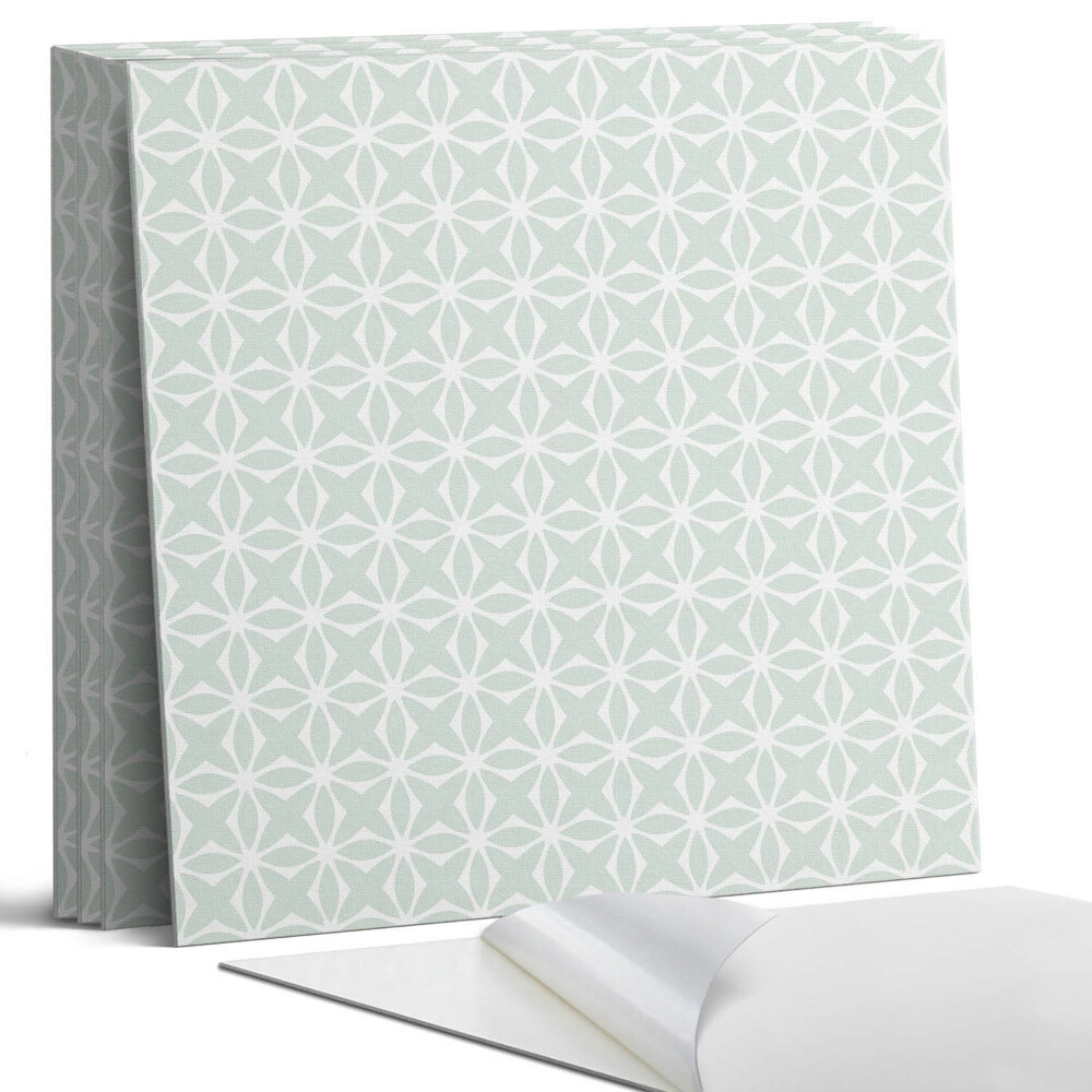 Dekorativní panel na zeď kvadratový Geometrický květinový vzor