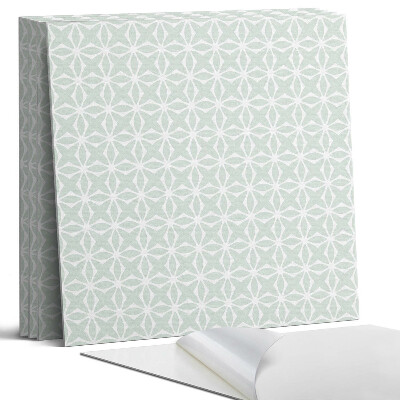 Dekorativní panel na zeď kvadratový Geometrický květinový vzor