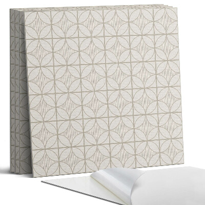 Nástěnný panel Geometrický vzor s kruhy