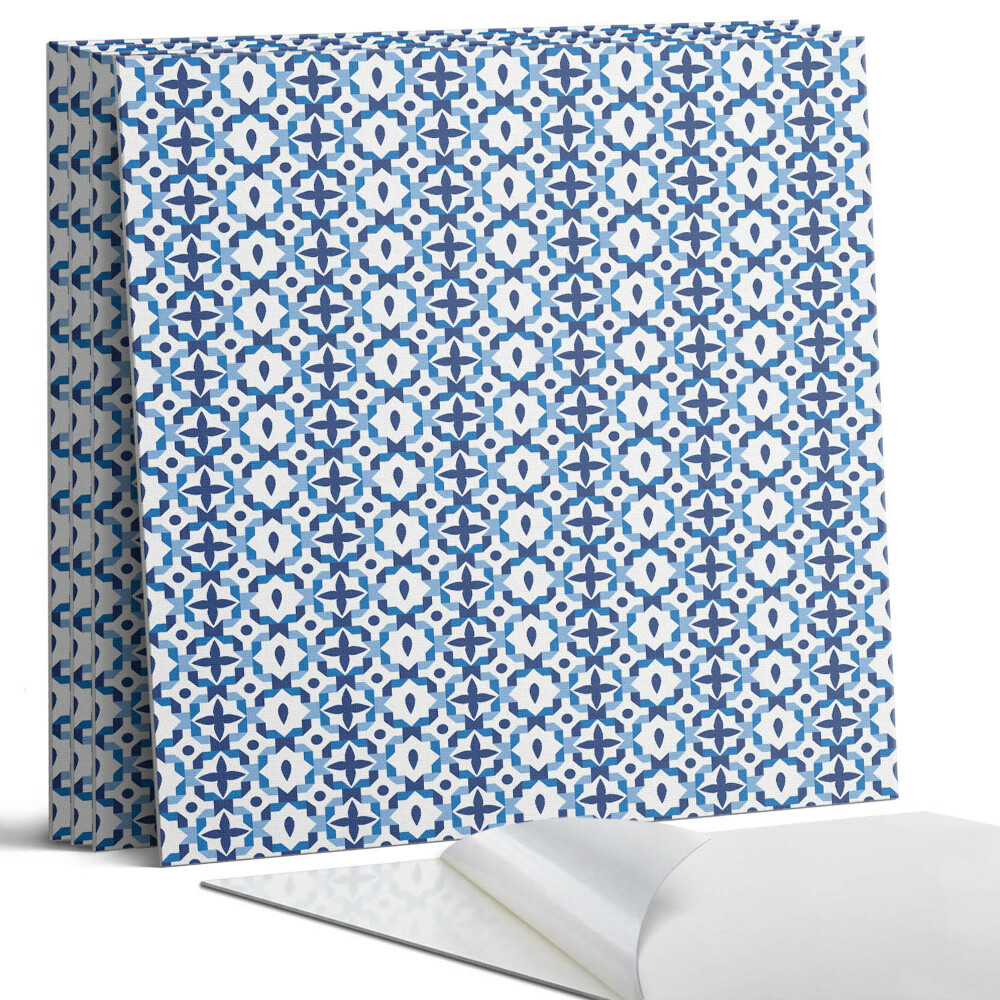 Dekorativní panel na zeď kvadratový Geometrický květinový vzor