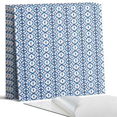 Dekorativní panel na zeď kvadratový Geometrický květinový vzor