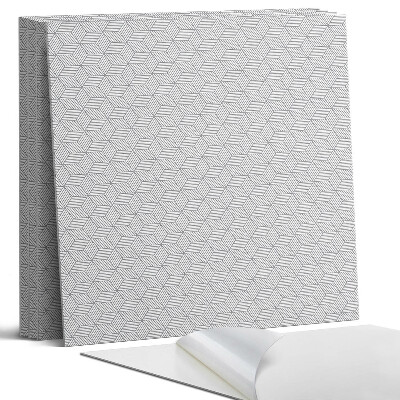 Pvc obkladový panel Šestihranný listový vzor