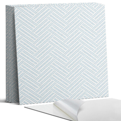 Dekorativní panel na zeď kvadratový Cikcakový vzor s čarami