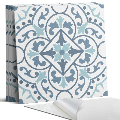 Dekorativní panel na zeď kvadratový Rostlinný vzor v ornamentech