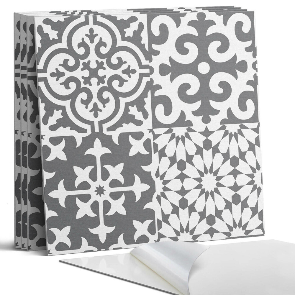 Nástěnný panel Dekorativní vzory na dlaždicích