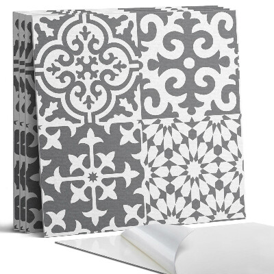 Nástěnný panel Dekorativní vzory na dlaždicích