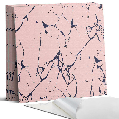 Dekorativní panel na zeď kvadratový Abstraktní mramorový vzor