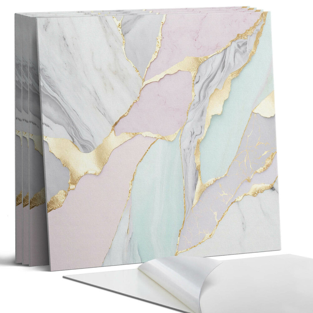 Dekorativní panel na zeď kvadratový Abstraktní mramorový vzor