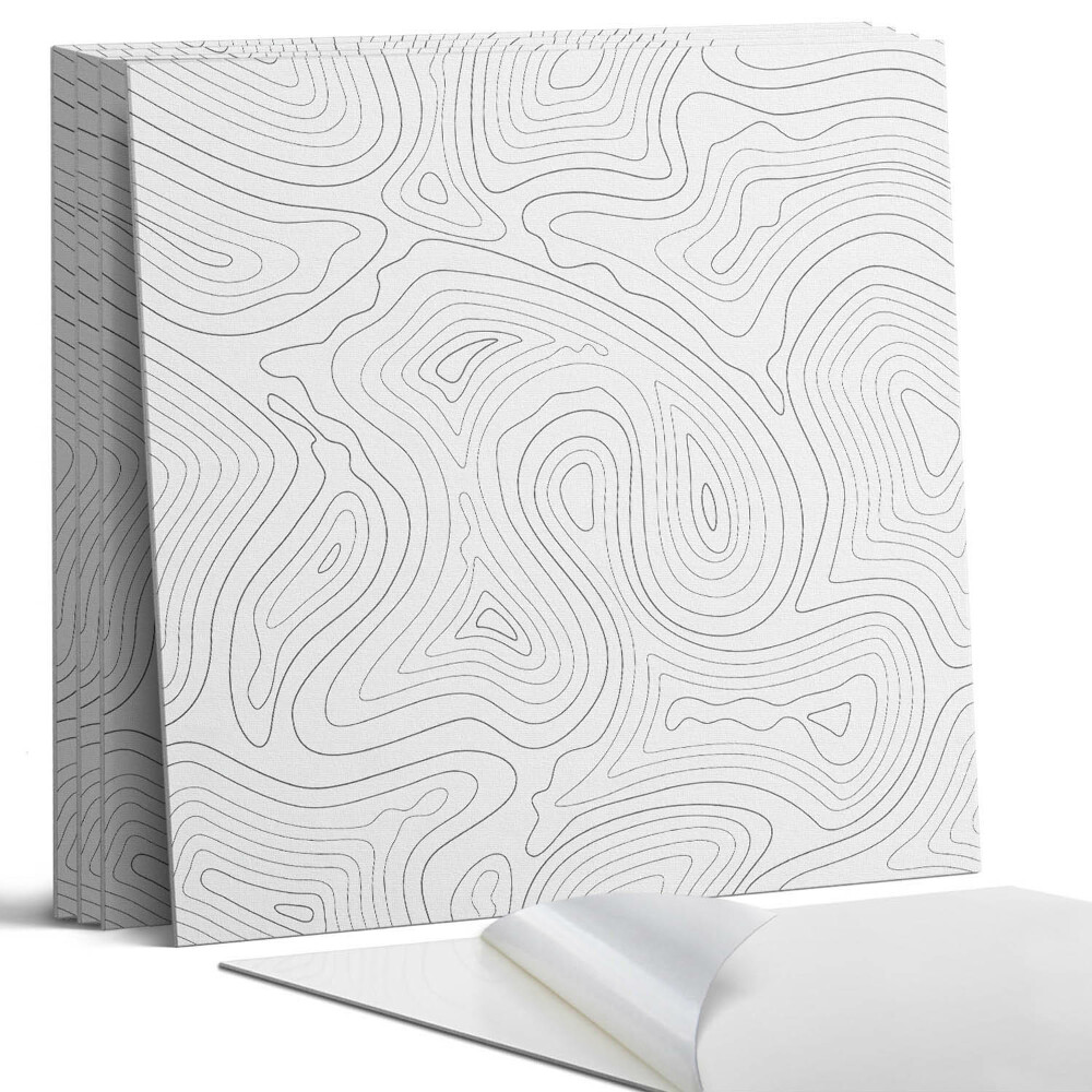 Nástěnný panel Abstraktní vlnovky