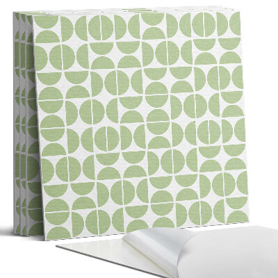 Dekorativní panel na zeď kvadratový Abstraktní kruhový vzor