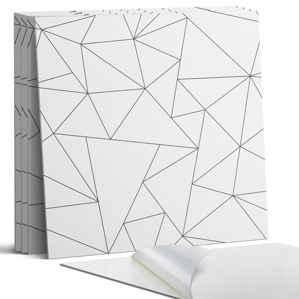 Pvc obkladový panel Abstraktní trojúhelníkový vzor