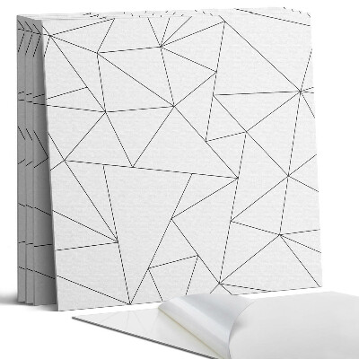 Pvc obkladový panel Abstraktní trojúhelníkový vzor