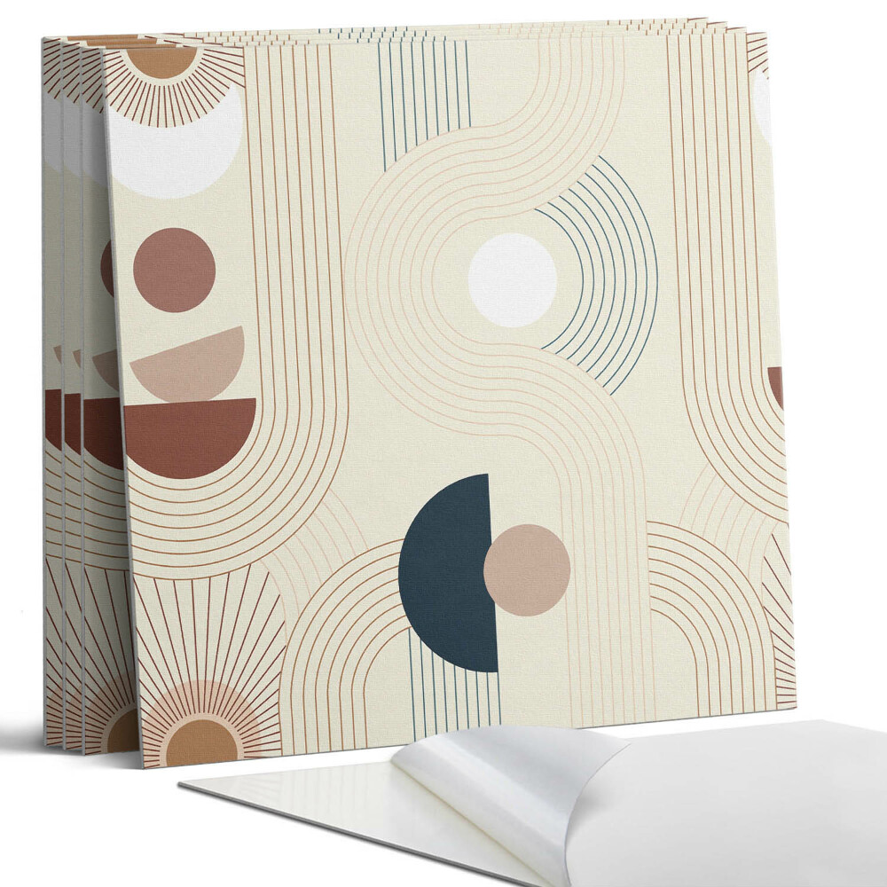 Nástěnný panel Abstraktní linie a tvary