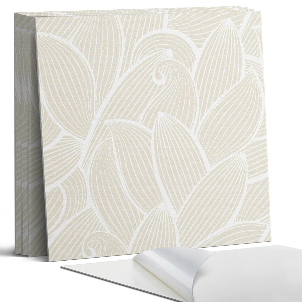 Pvc obkladový panel Jemné listy ve vlnách