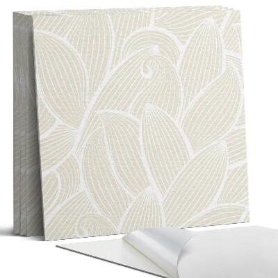 Pvc obkladový panel Jemné listy ve vlnách