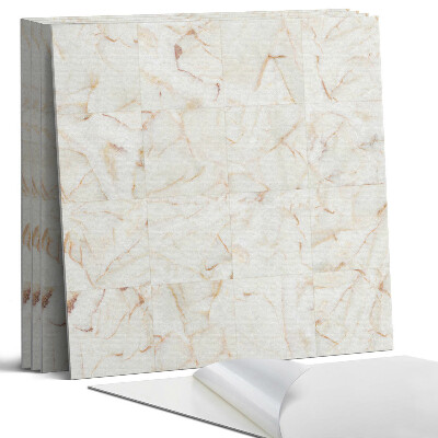 Dekorativní panel na zeď kvadratový Vzor mramorových dlaždic