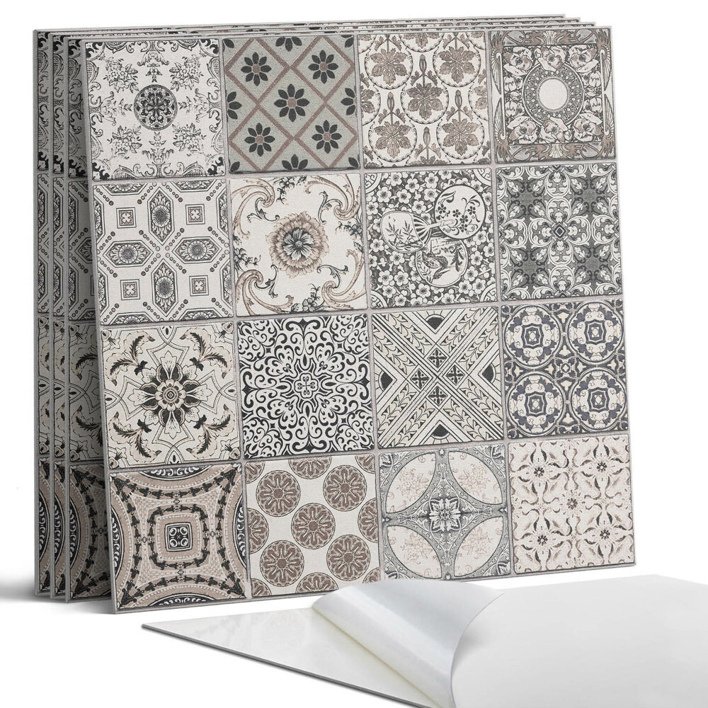 Dekorativní panel na zeď kvadratový Vintage vzory
