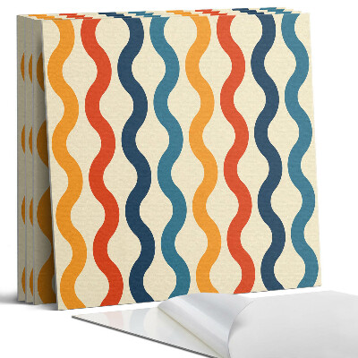 Pvc obkladový panel Vlny v rytmickém vzoru