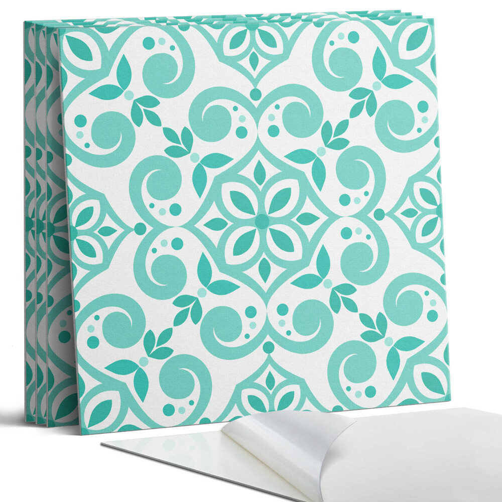 Dekorativní panel na zeď kvadratový Stylový rostlinný vzor