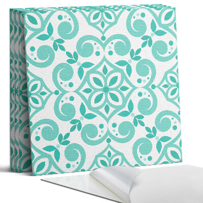 Dekorativní panel na zeď kvadratový Stylový rostlinný vzor