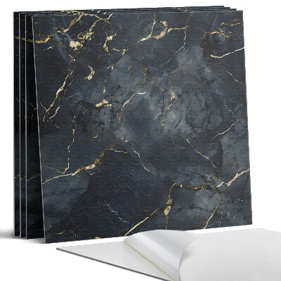 Dekorativní panel na zeď kvadratový Elegantní mramor s žilkami