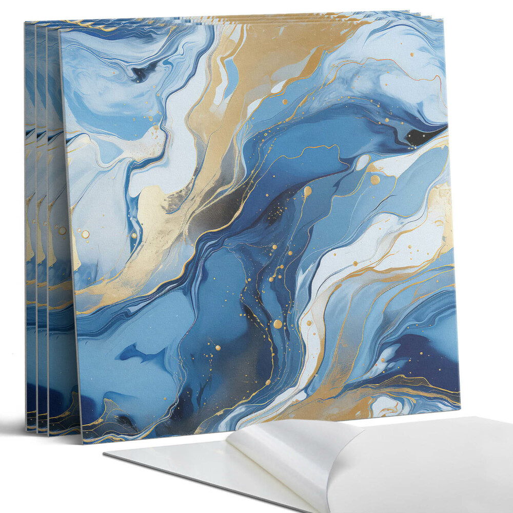 Pvc obkladový panel Abstraktní vlny a skvrny