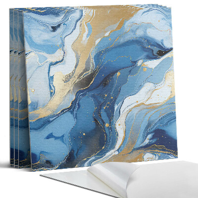 Pvc obkladový panel Abstraktní vlny a skvrny