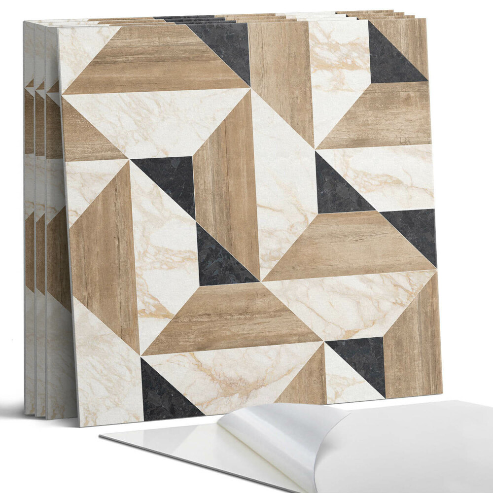 Nástěnný panel Geometrický vzor dlaždic