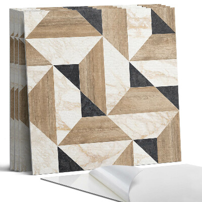 Nástěnný panel Geometrický vzor dlaždic