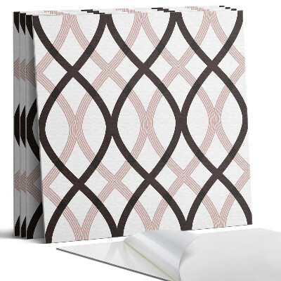 Nástěnný panel Stylový vlnový vzor