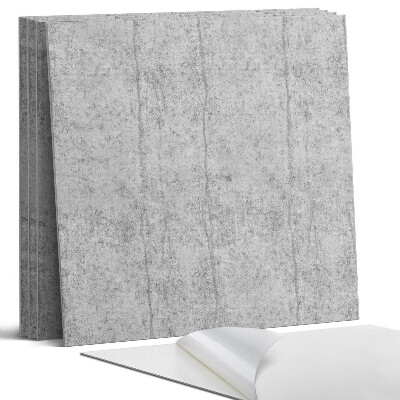 Dekorativní panel na zeď kvadratový Betonová konstrukce s výkresy