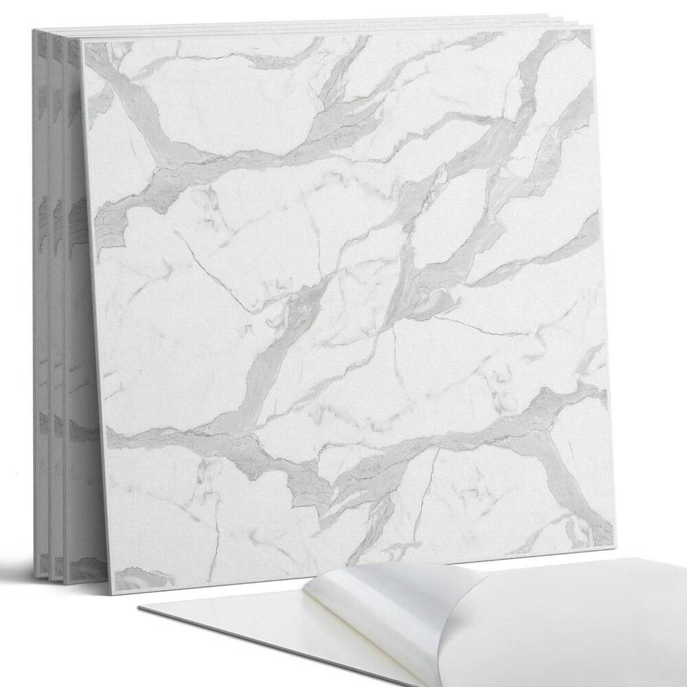 Dekorativní panel na zeď kvadratový Mramorový vzor s žilkami