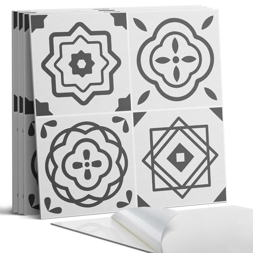 Dekorativní panel na zeď kvadratový Geometrické vzory ve čtvercích