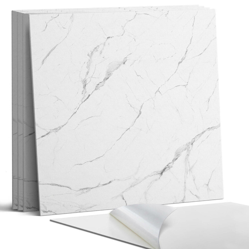 Dekorativní panel na zeď kvadratový Mramorový vzor s žilkami