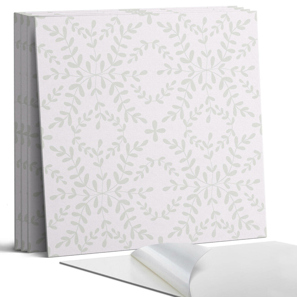 Nástěnný panel Jemný rostlinný vzor