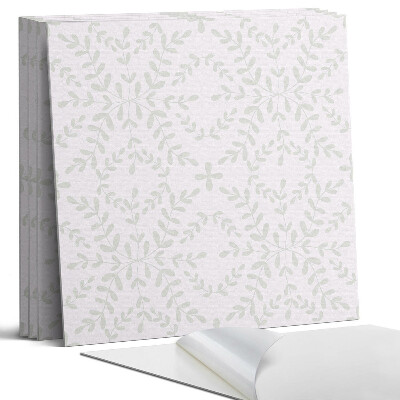 Nástěnný panel Jemný rostlinný vzor