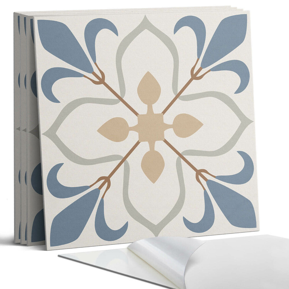 Nástěnný panel Květinový vzor s listy